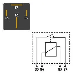 12V 70A 4 Pin Heavy Duty Normally Open Mini Relay