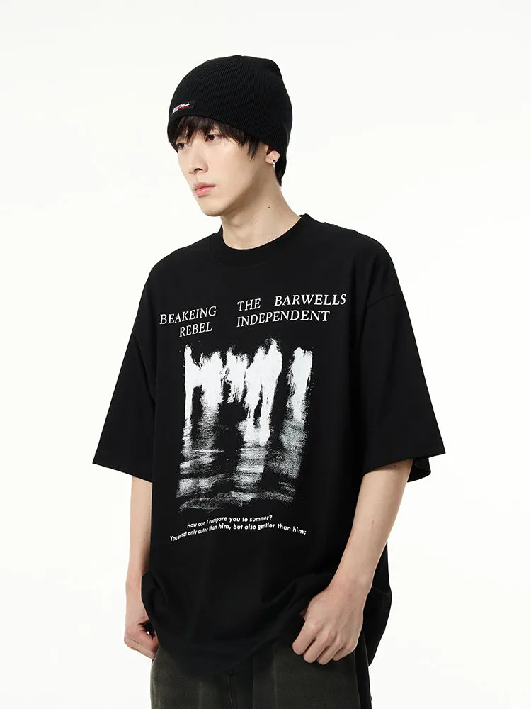 【24s April.】American High Street Retro Reflection T-shirt