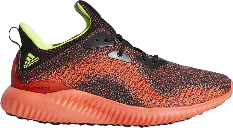 Adidas Alphabounce EM WC 'Solar Red' Sneakers, Red