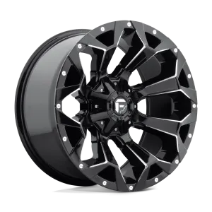 ASSAULT D576 20.0X10 8X170 GL-BLK-MIL -18MM