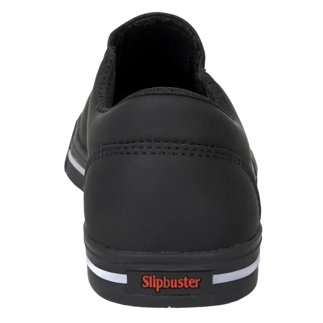 BA062-38 Slipbuster Recycled Microfibre Slip-on Shoe Matte Black 38