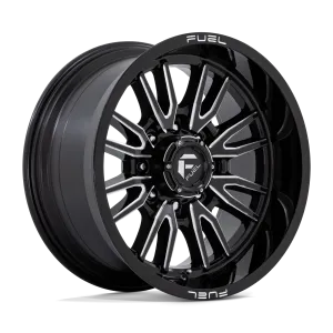 CLASH D761 20.0X10 8X6.5 G-BLK MILL -18MM