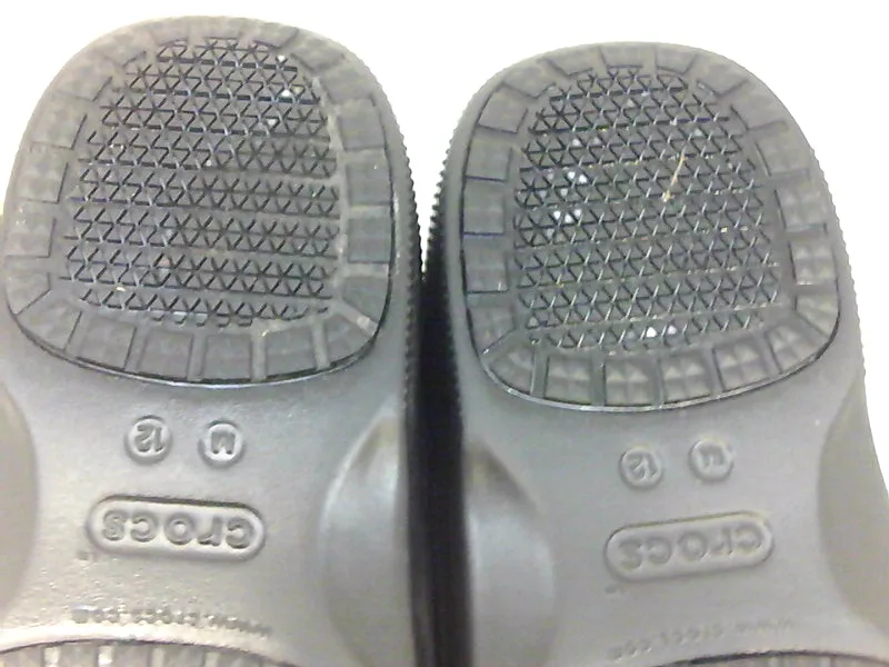 Crocs Men's On-the Clock Work Slip On Clogs Size 12 M US Men Pair Of Shoes