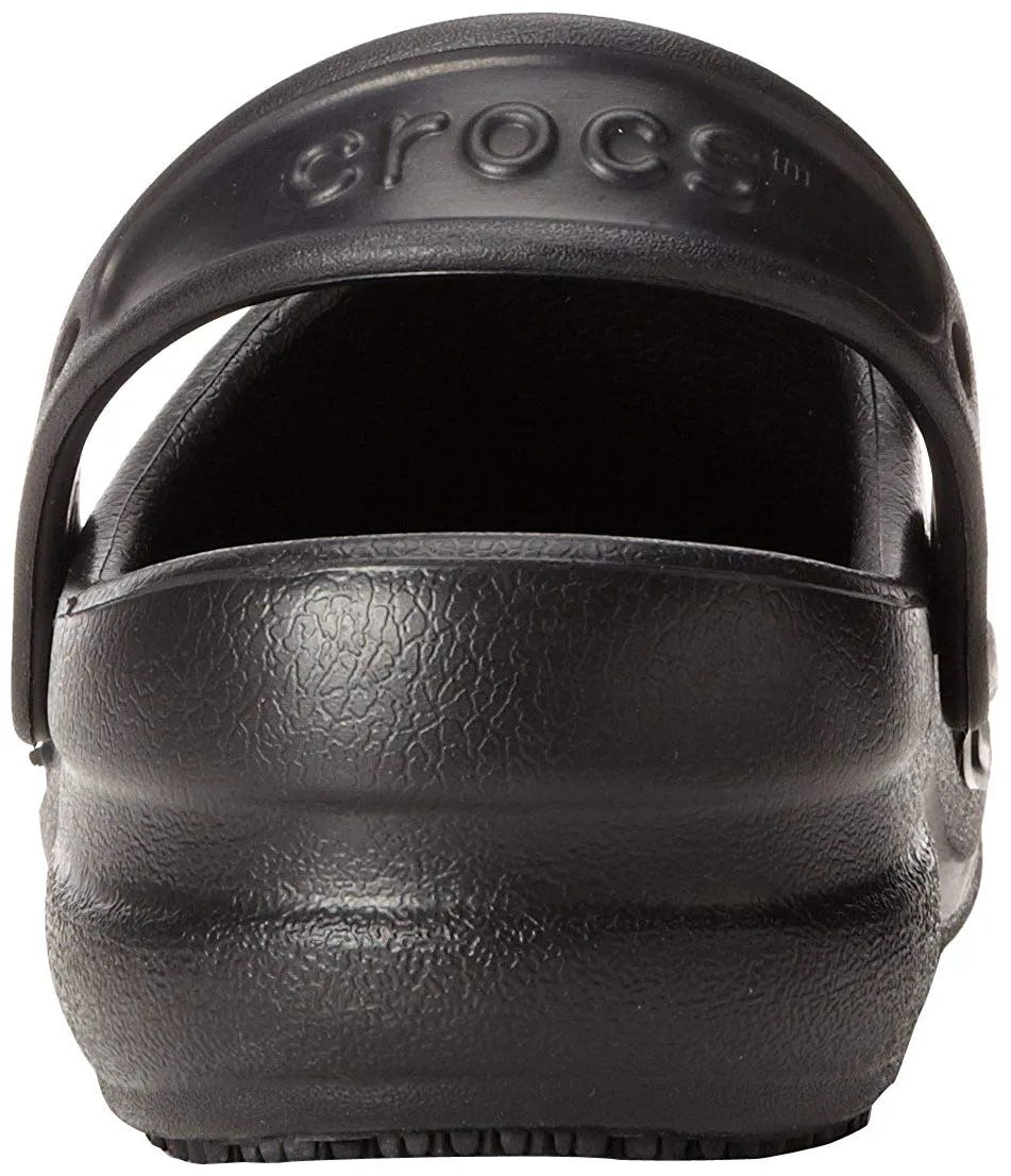 Crocs Women's Bistro Black Closed Toe Slingback Clogs Size 11 Pair Of Shoes