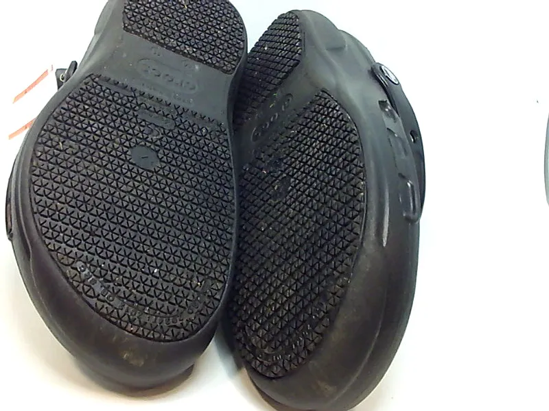 Crocs Women's Bistro Black Closed Toe Slingback Clogs Size 11 Pair Of Shoes