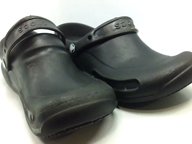 Crocs Women's Bistro Black Closed Toe Slingback Clogs Size 11 Pair Of Shoes