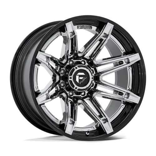 D401 22.0X10 8X6.5 CHR G-BLK -18MM