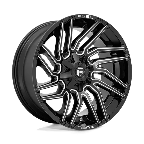 D773 22.0X10 8X180 G-BLK-MILL -18MM