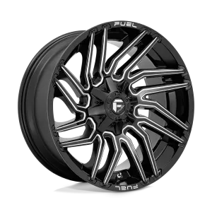 D773 22.0X10 8X180 G-BLK-MILL -18MM