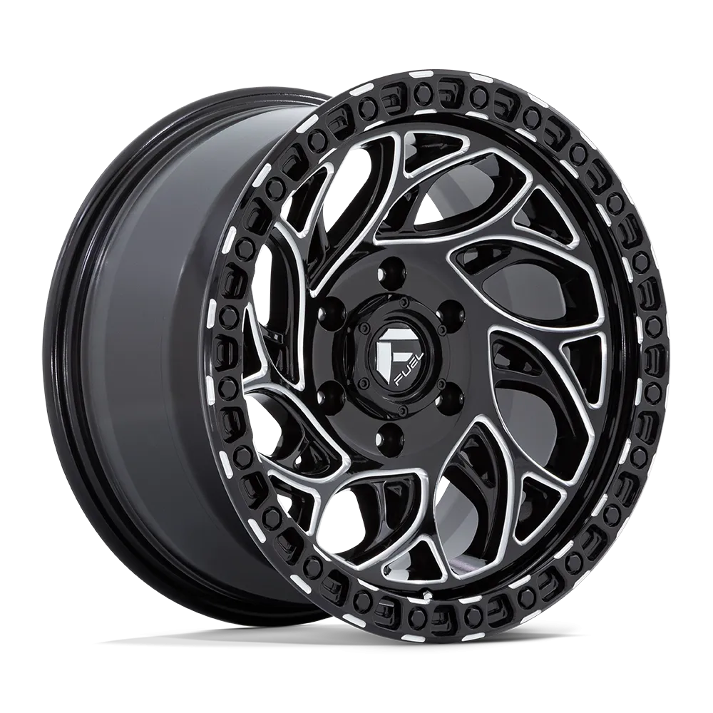 D840 18.0X9 6X5.5 G-BLK-MILL -12MM