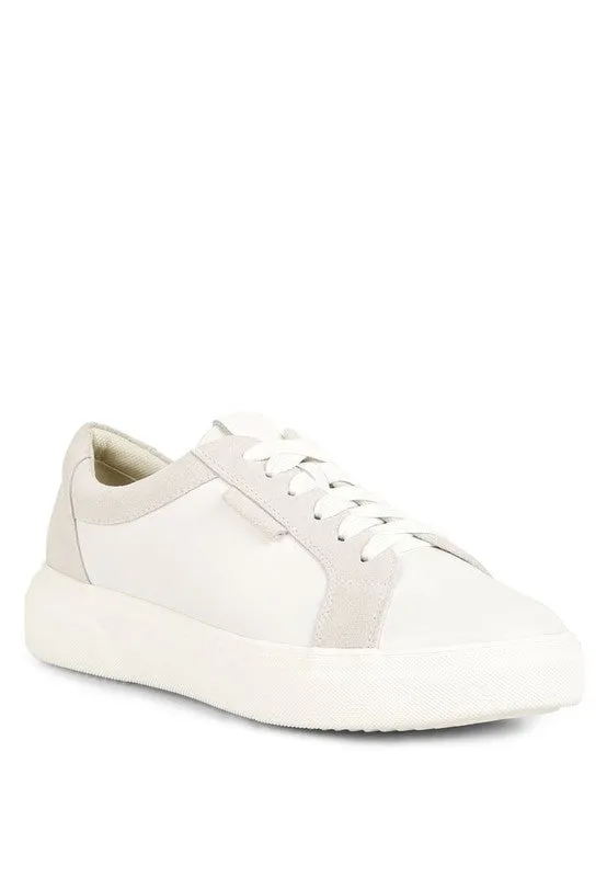 Endler Color Block Leather Sneakers - online exclusive