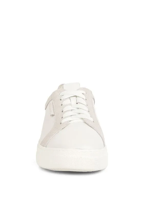 Endler Color Block Leather Sneakers - online exclusive