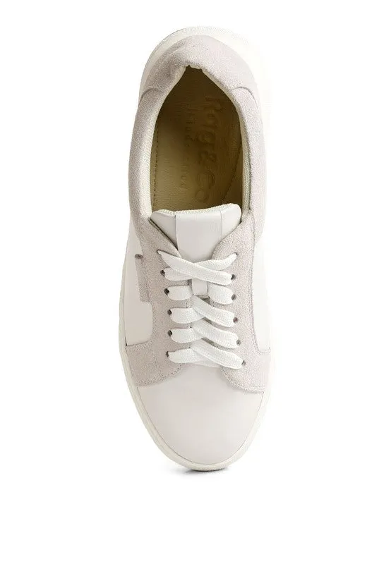 Endler Color Block Leather Sneakers - online exclusive