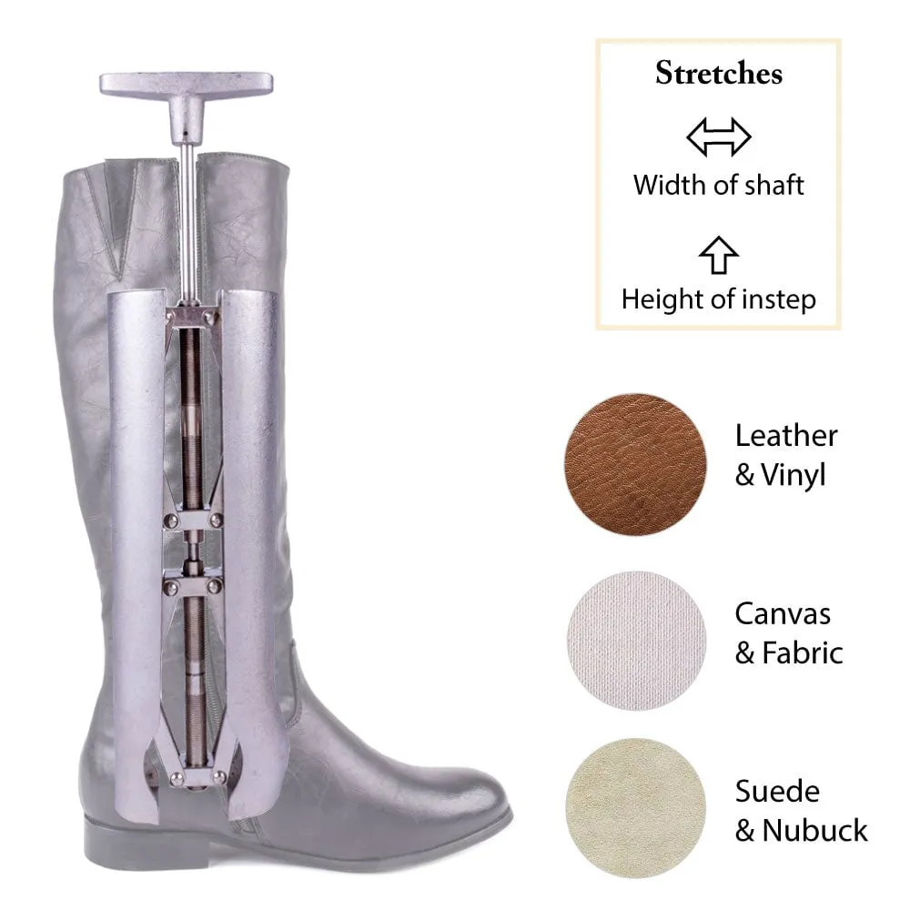 FootFitter Cast Aluminum Combination Boot Instep and Shaft Stretcher