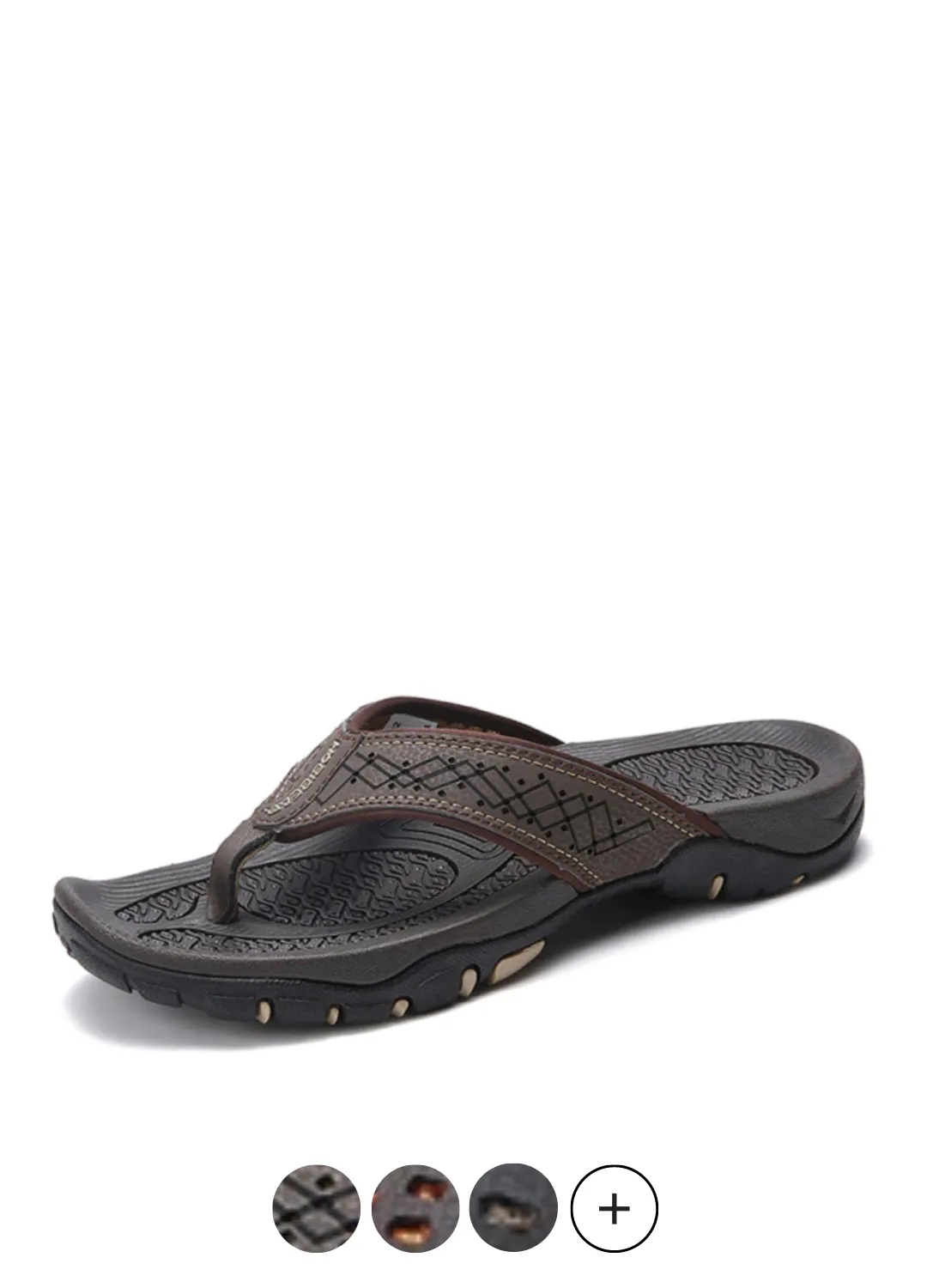 Frank Men's Summer Leather Slipper