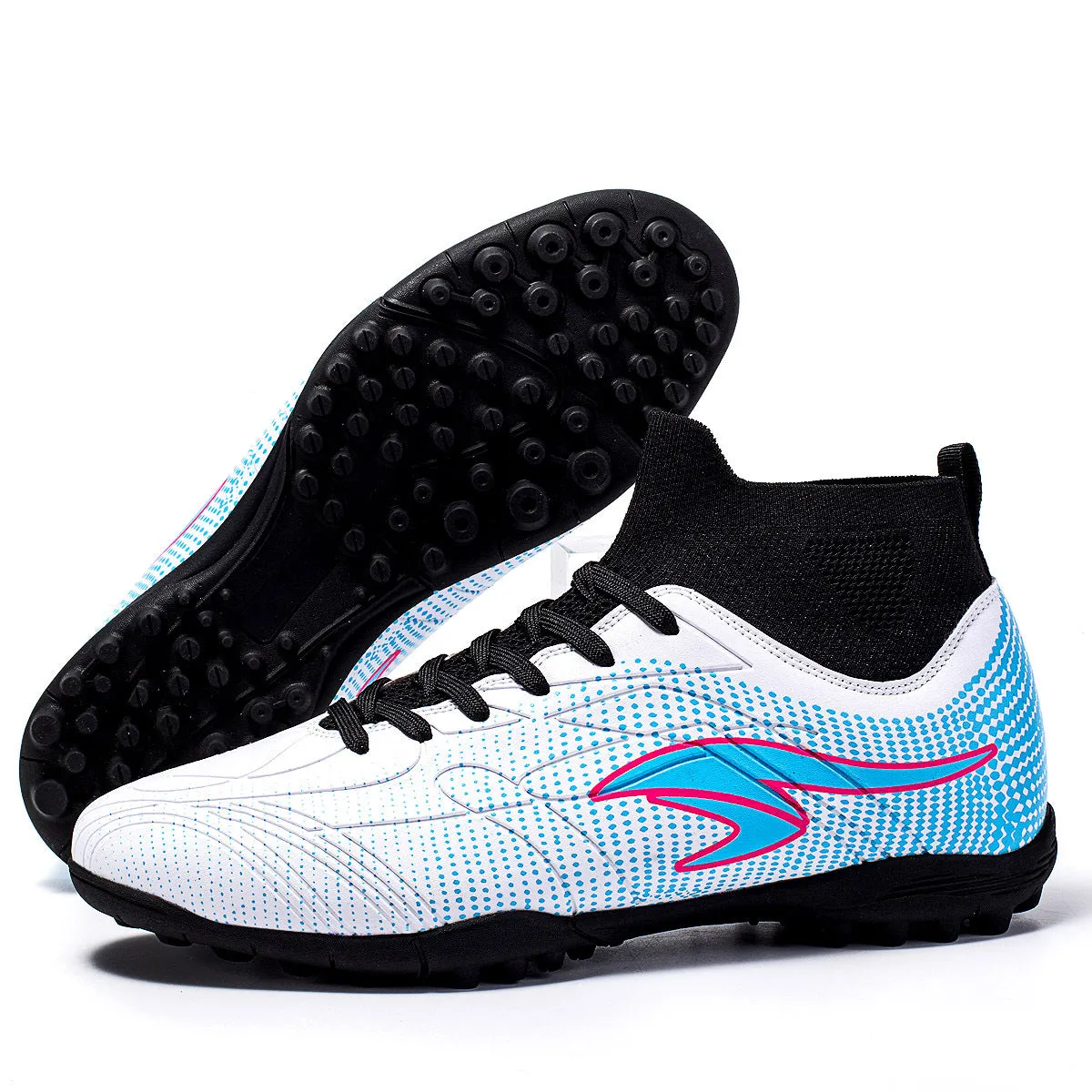 High-Top Soccer Cleats for Adult, Large Sizes, Training