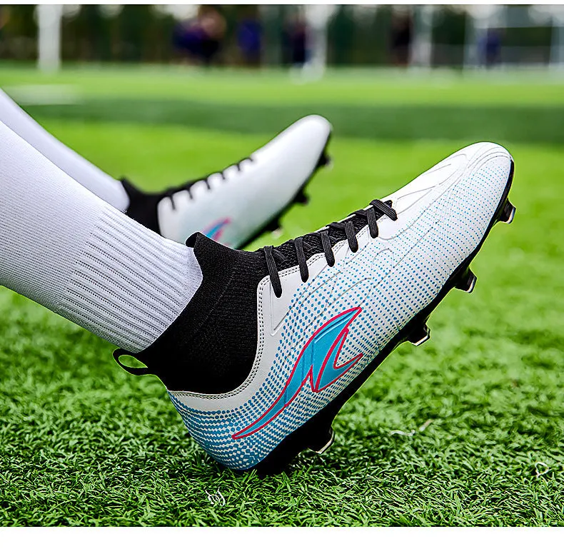 High-Top Soccer Cleats for Adult, Large Sizes, Training