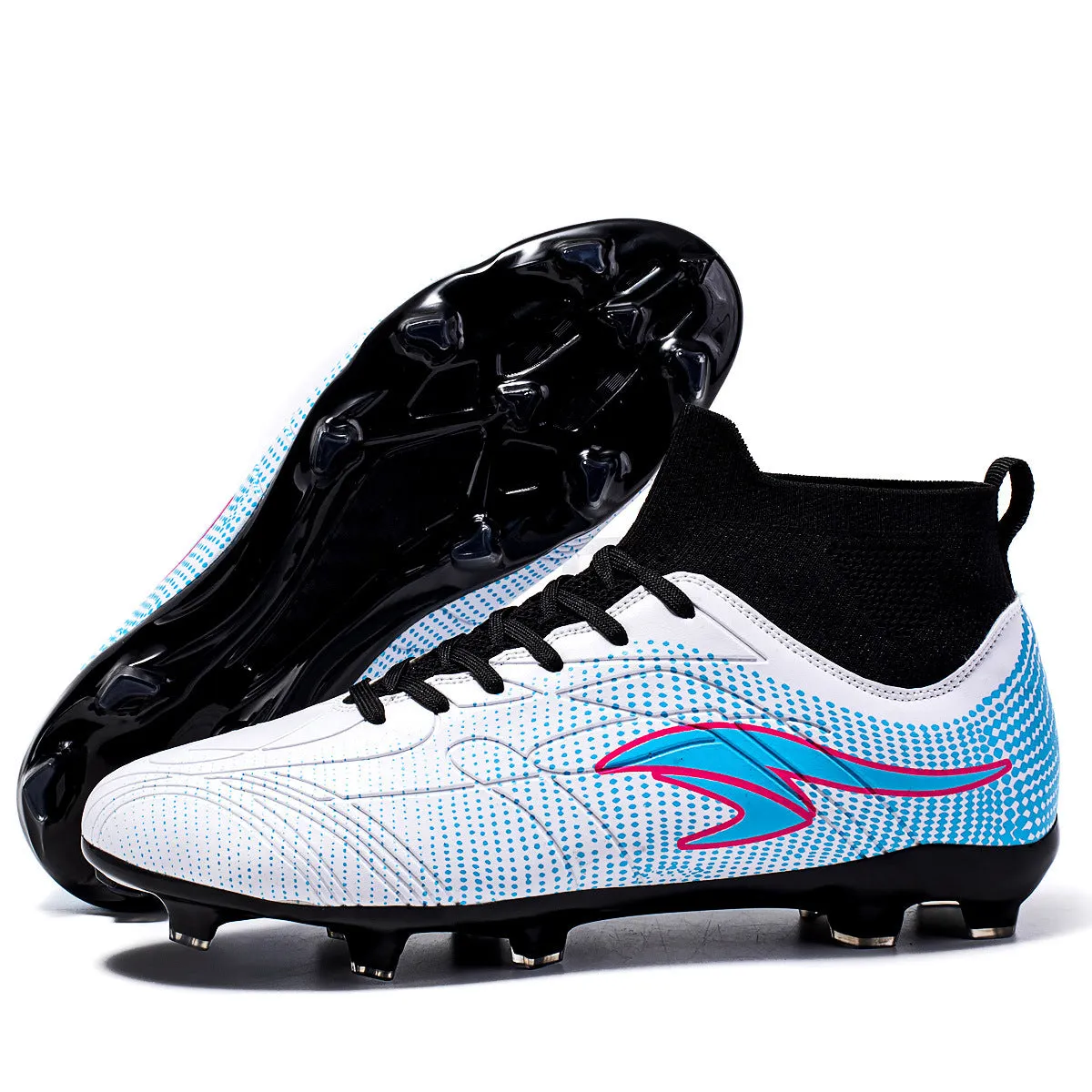 High-Top Soccer Cleats for Adult, Large Sizes, Training