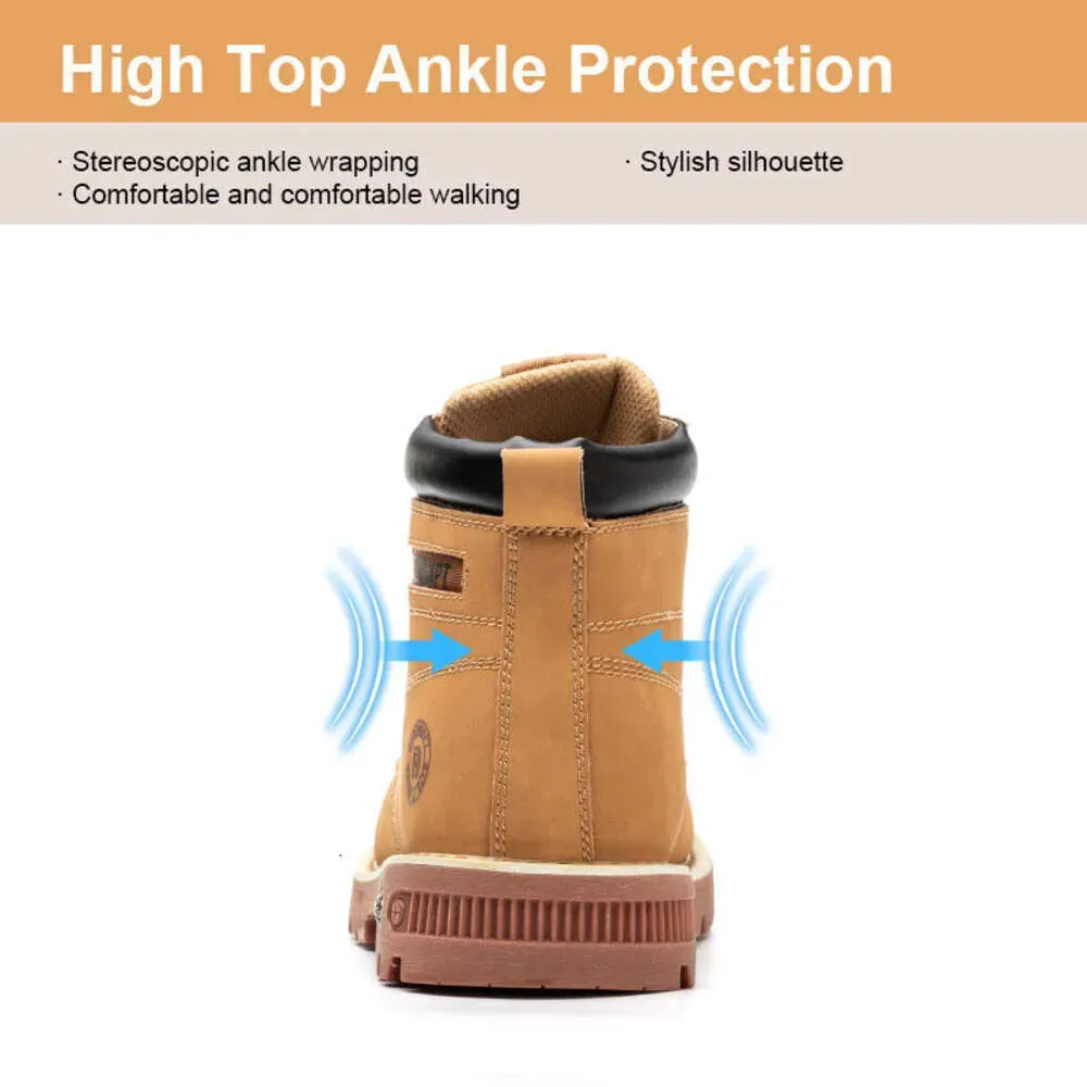 Hot selling casual training steel toe safety shoes industrial protective breathable work boots