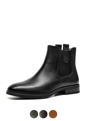 Kent Women's Genuine Leather Black Boots