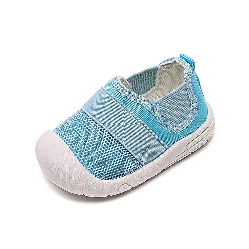 peggy piggy Baby Shoes Boy&Girl Baby Walking Shoes Infant Sneakers Non-Slip First Walking Shoes Breathable Mesh Shoes 6 9 12 18 Months