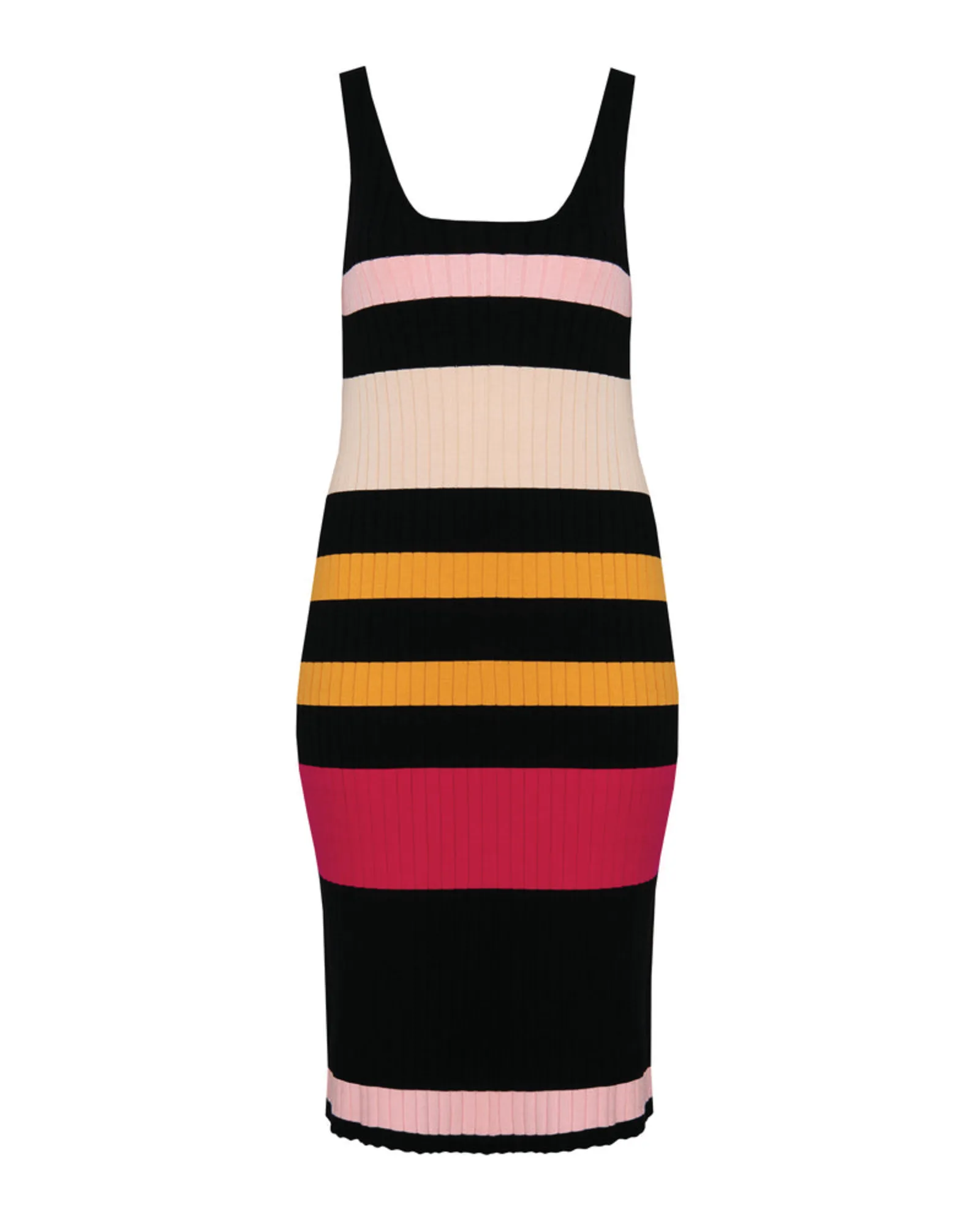 Rania Sweater Dress | Multi Stripe