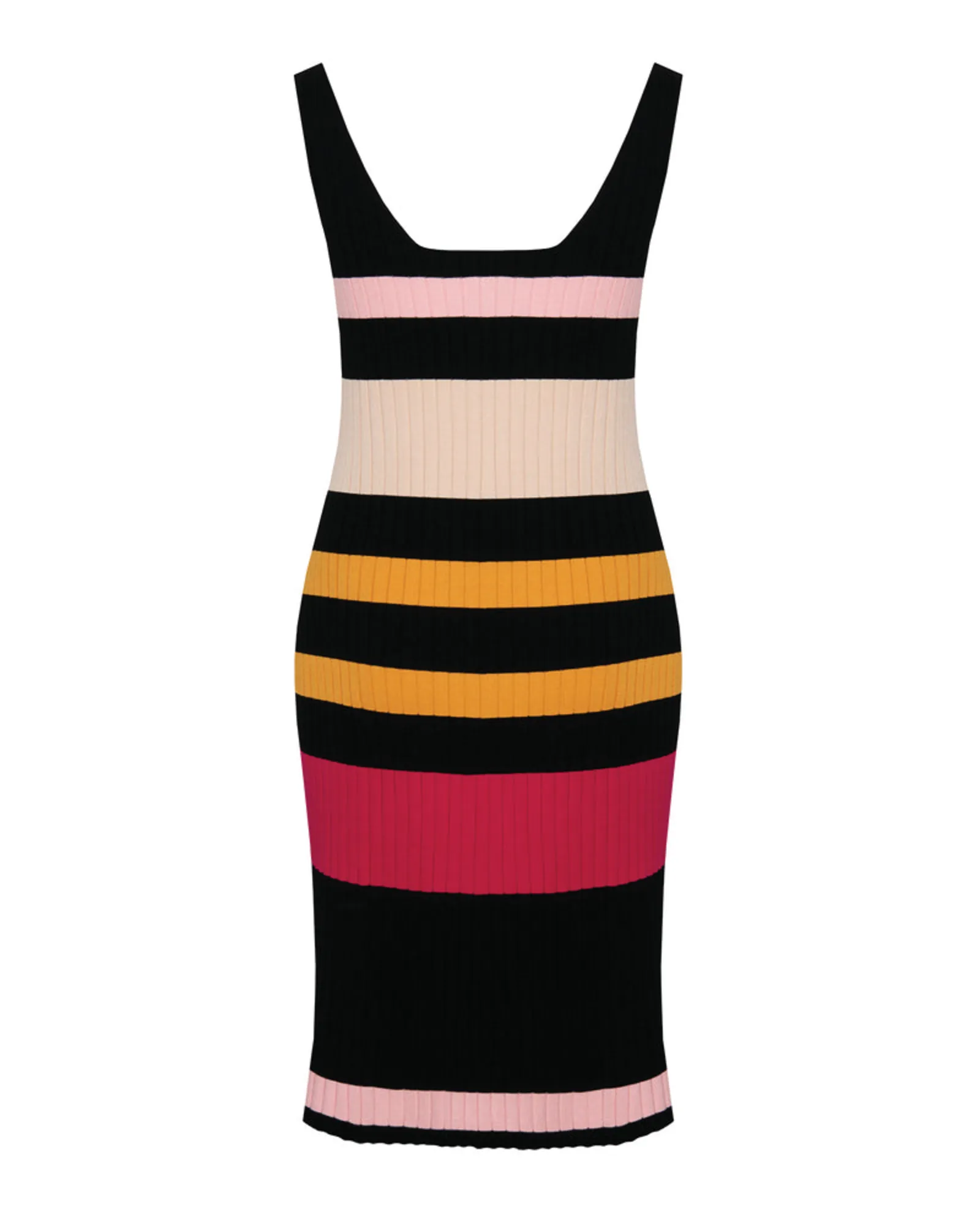 Rania Sweater Dress | Multi Stripe