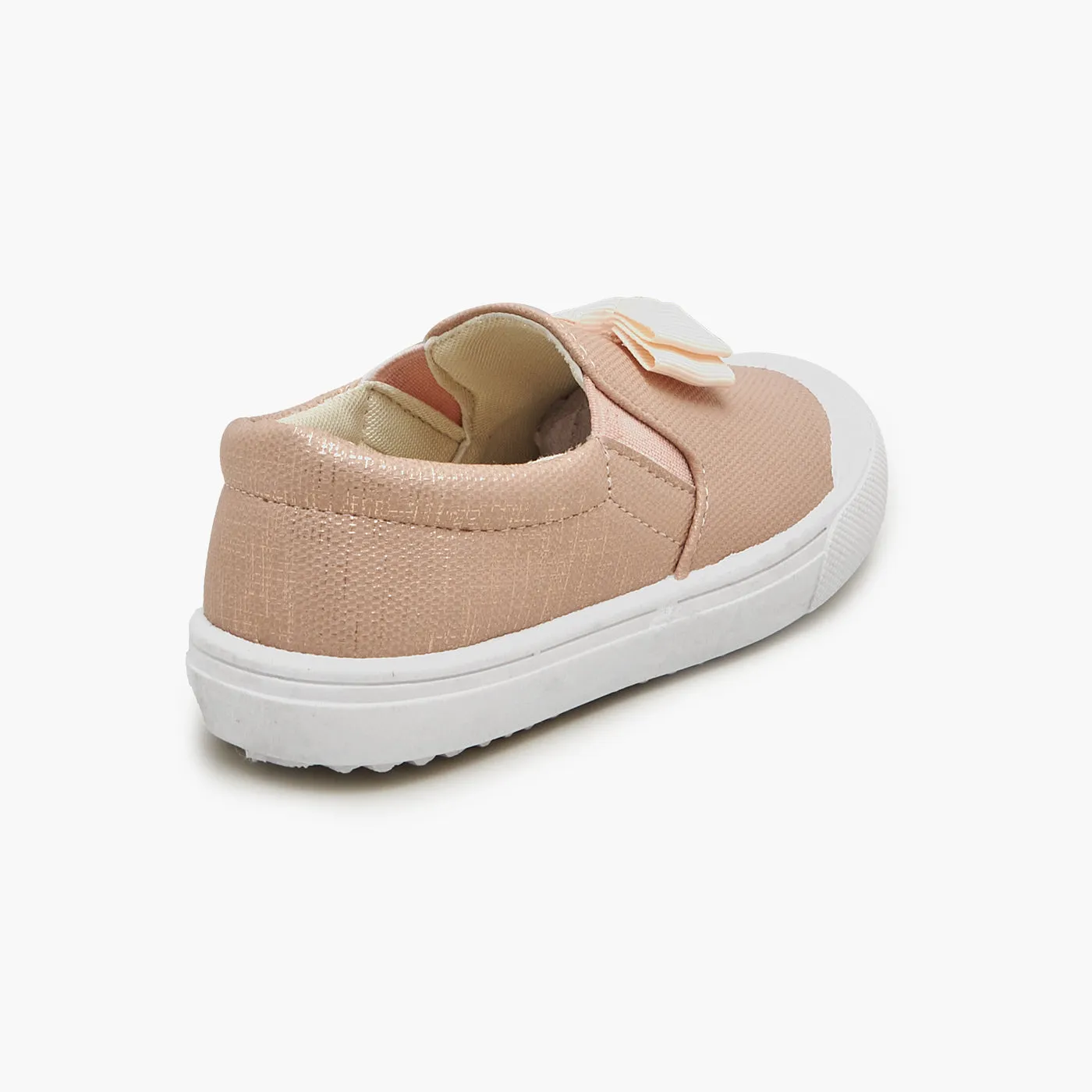 Shimmery Slip-On Shoes