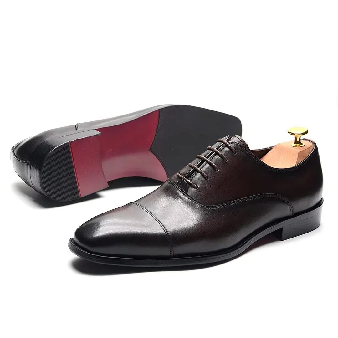 Smooth Elegance Slip-On Dress Shoes