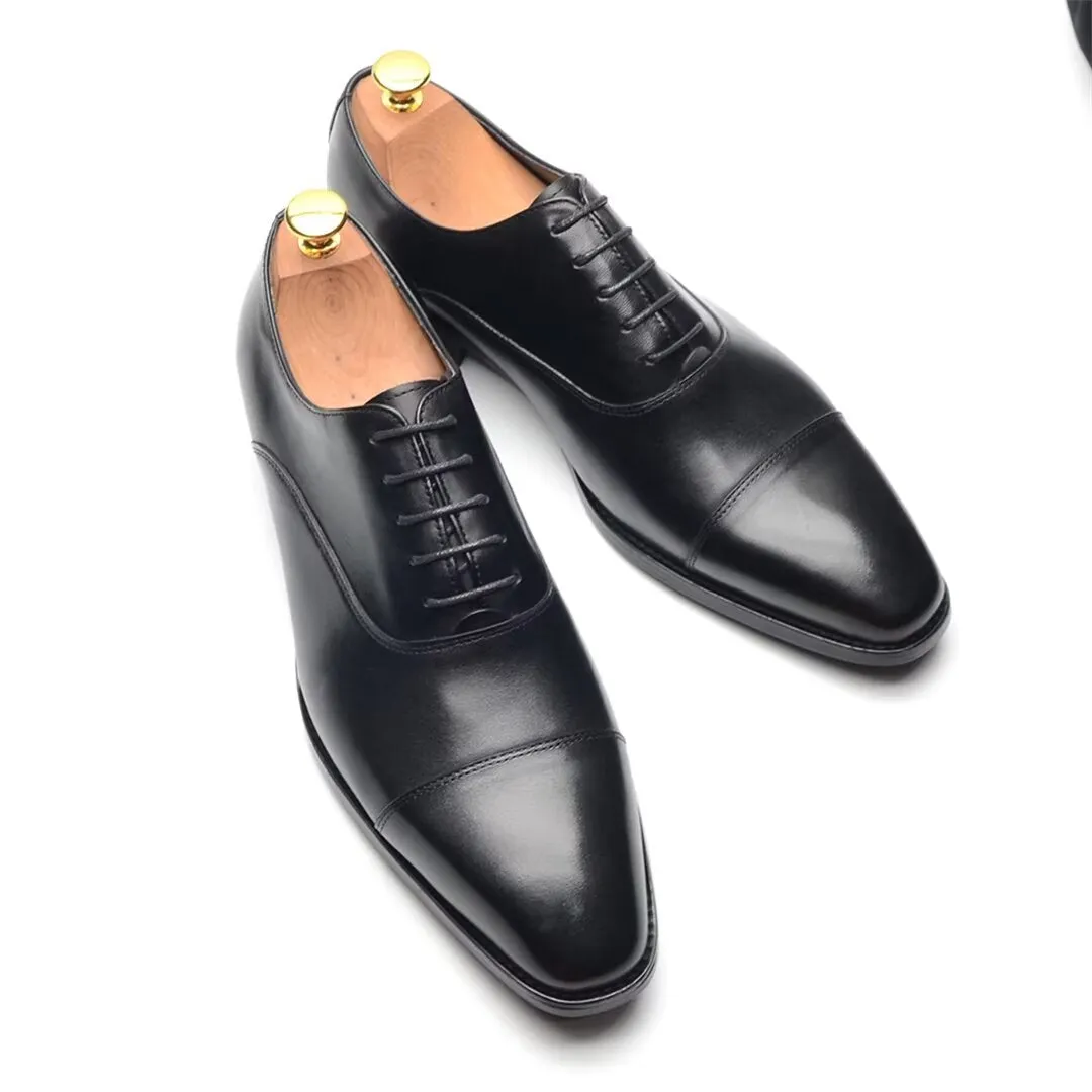 Smooth Elegance Slip-On Dress Shoes