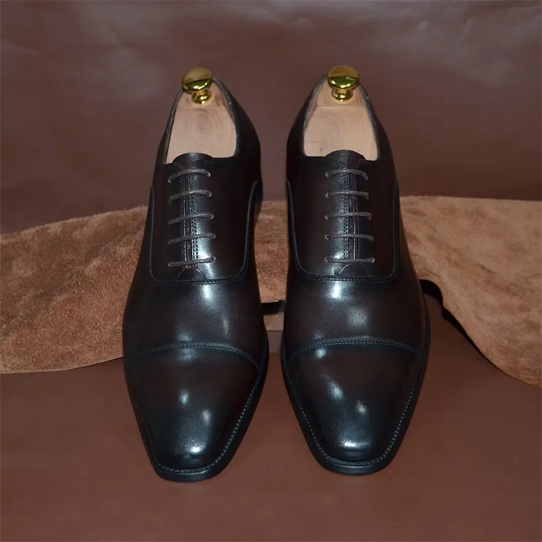 Smooth Elegance Slip-On Dress Shoes