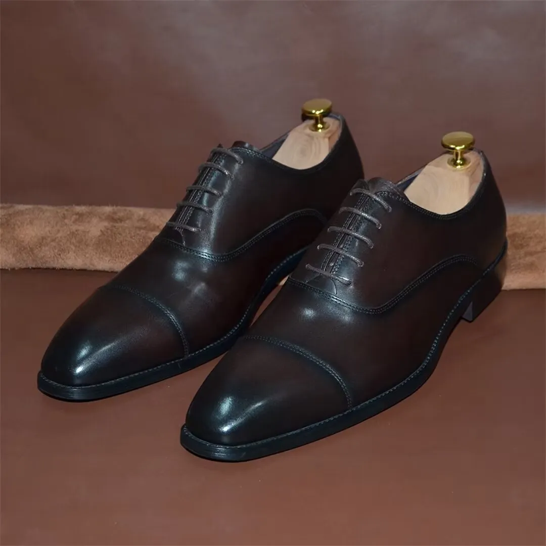 Smooth Elegance Slip-On Dress Shoes