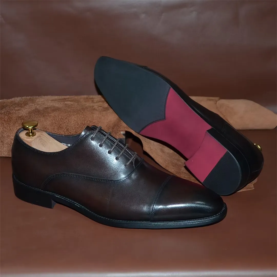 Smooth Elegance Slip-On Dress Shoes