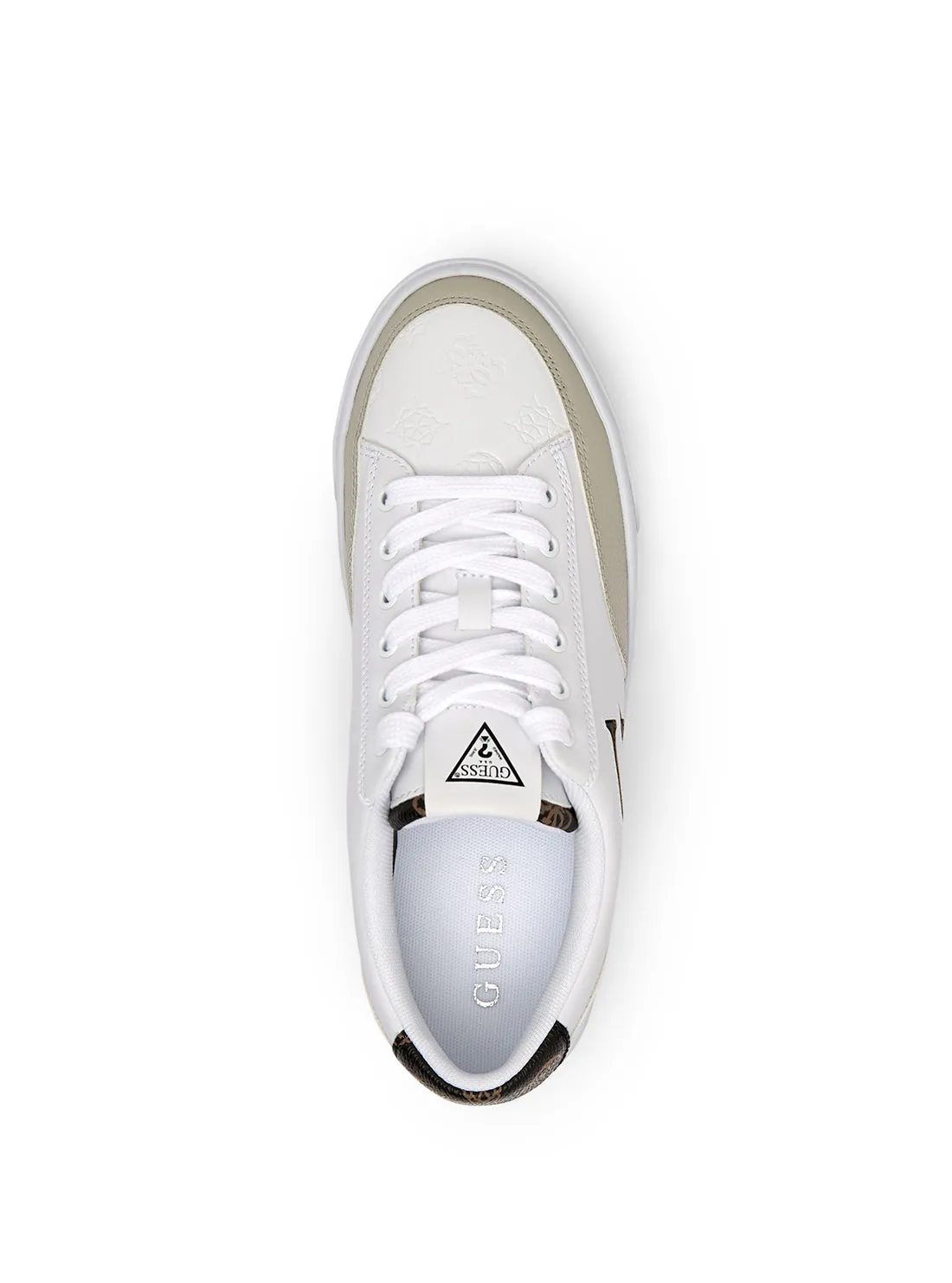 White Arania Low Top Sneakers