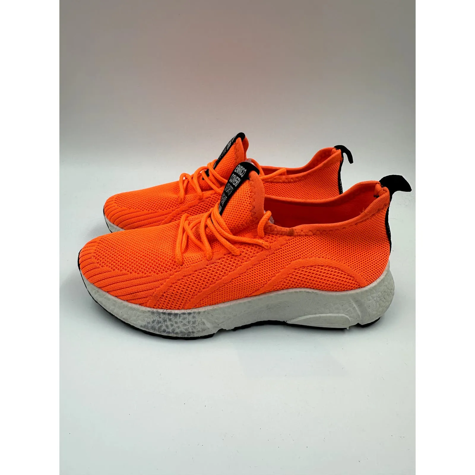 Women's Size 6.5, Bright Orange Sneaker with Foam Sole for Ultimate Comfort